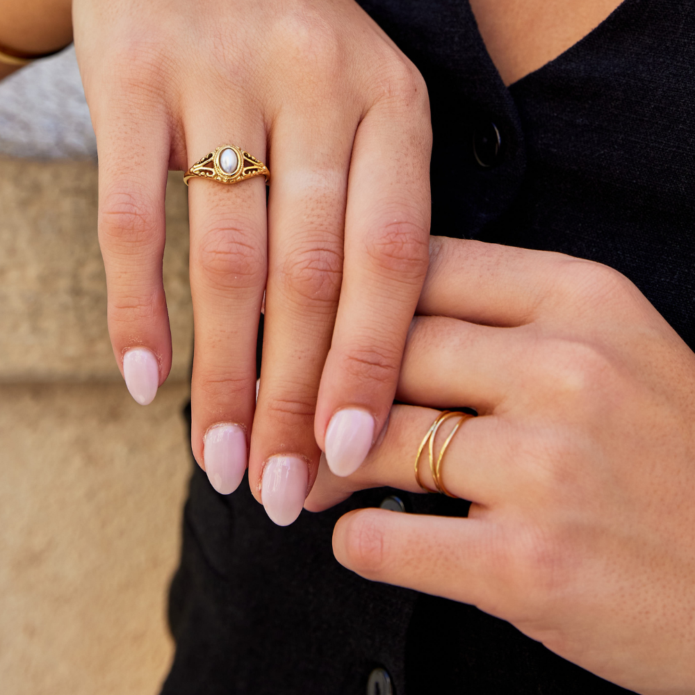 Alicia | Gold Ring