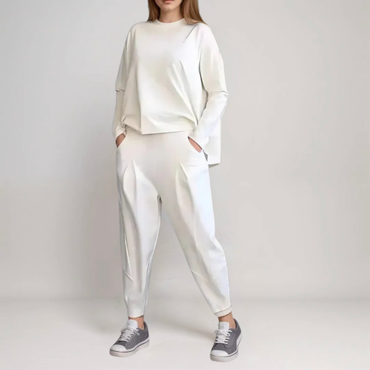 Lisa | Comfortable Two-piece Set with Round Neckline