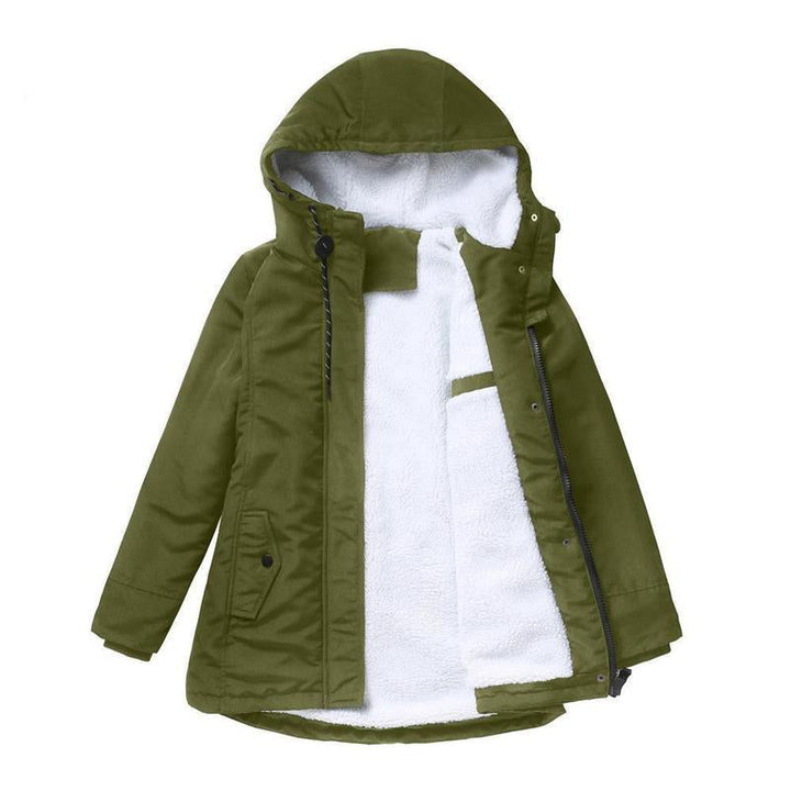 Amina | Women's Insulated Hooded Winter Coat with Quilted Lining for Ultimate Warmth