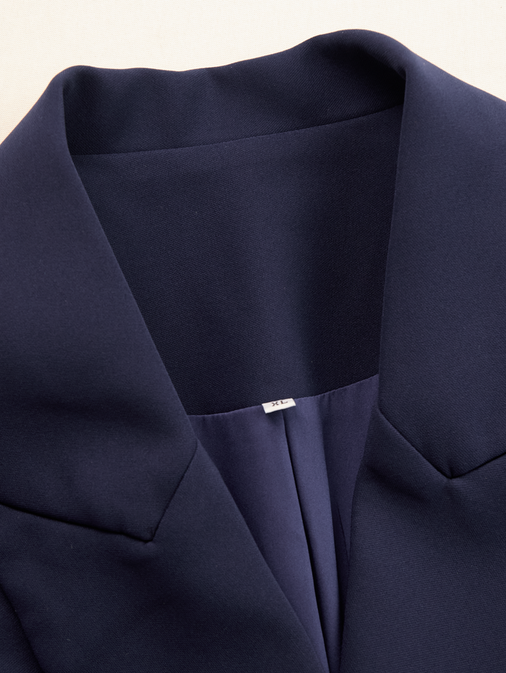 Camille | Women's Custom-Fit Blazer Midi Dress