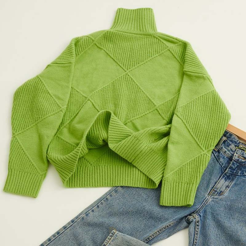 Charlotte | Women's Relaxed Stylish High-Neck Jumper