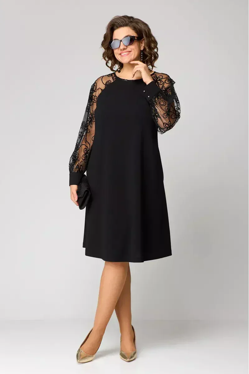 Barbora | Women's Elegant Sleeve Midi Dress