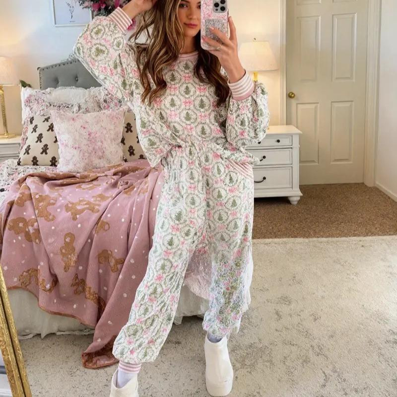 Aubrey | Women's Relaxed Cosy Christmas Loungewear Set