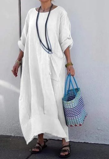 Leonore | Women's Relaxed Breezy Oversized Maxi Dress