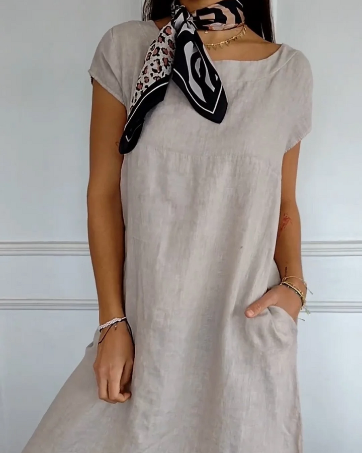 Brenna | Women's Casual Maxi Dress with Pockets