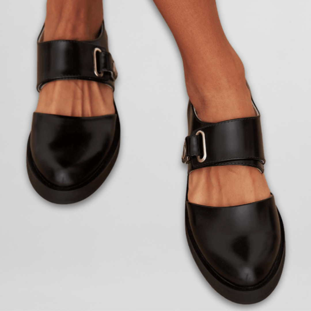 Lina | Women's Cushioned Buckle Mary Janes
