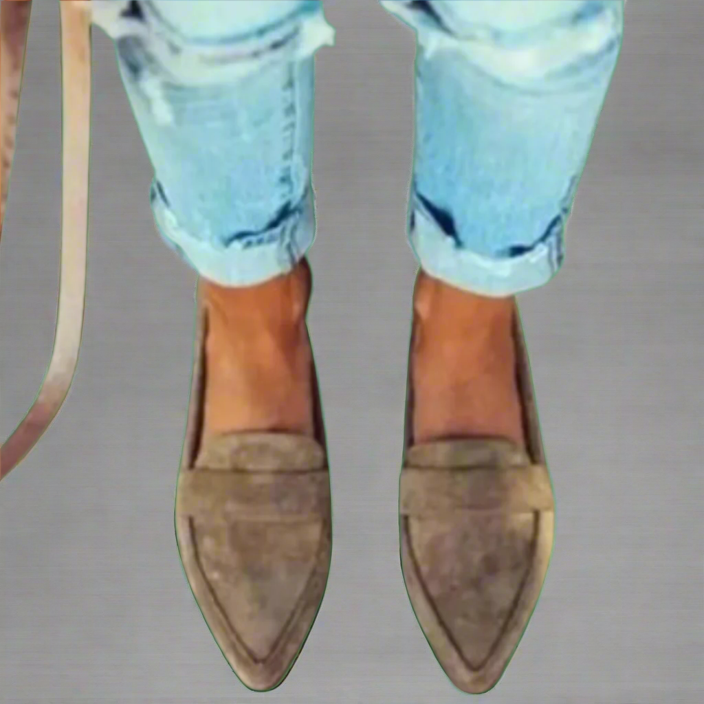 Selma | Women's Cushioned Buckle Elegant Loafers in Premium Material