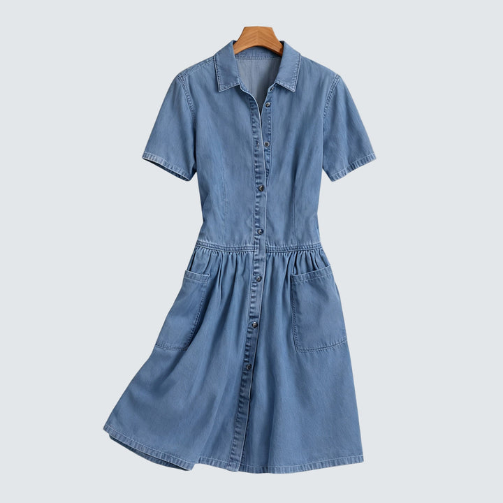 Aada | Women's Relaxed Casual Everyday Mini Dress