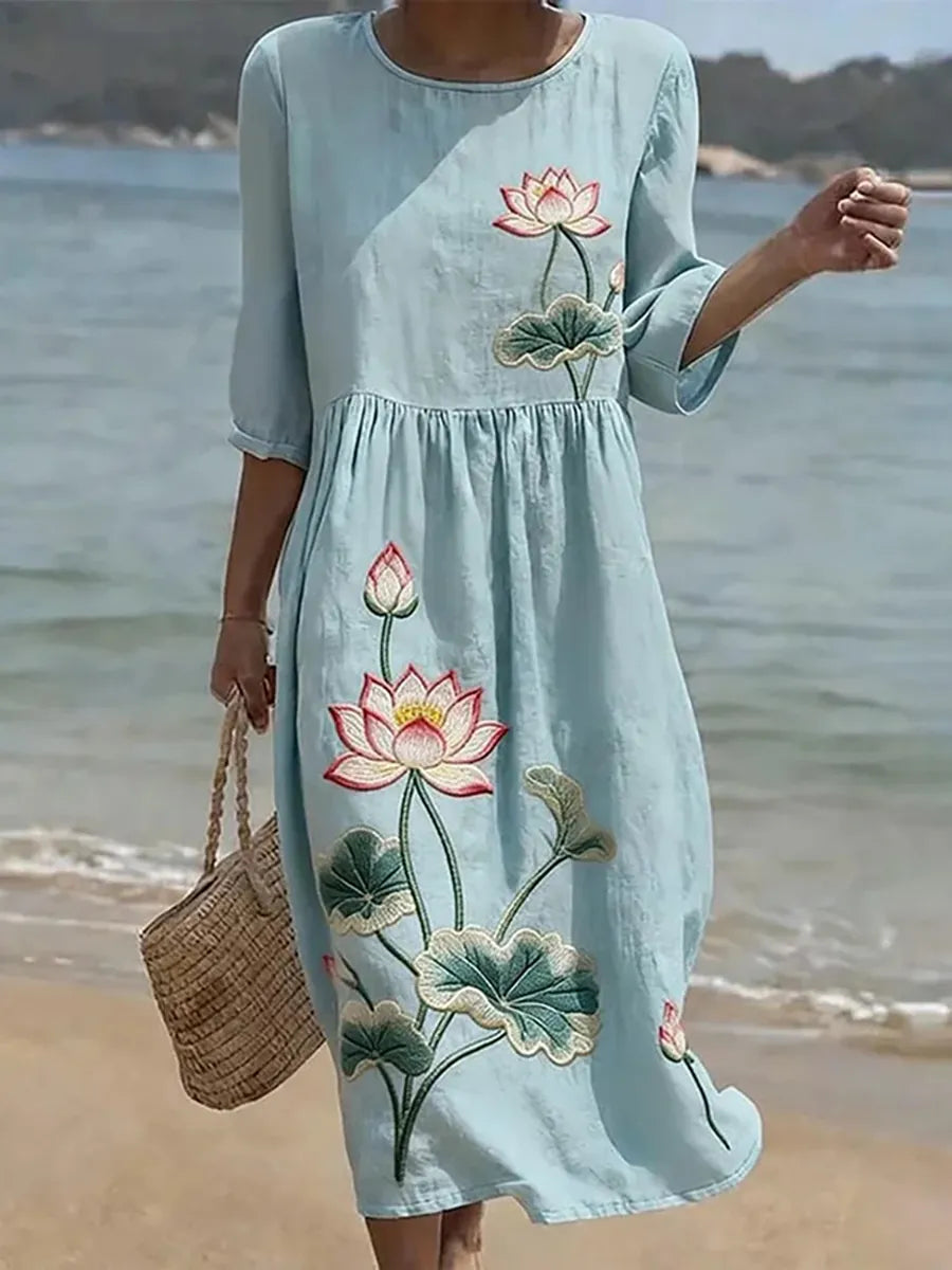 Rachel | Women's Floral Elegant Maxi Dress