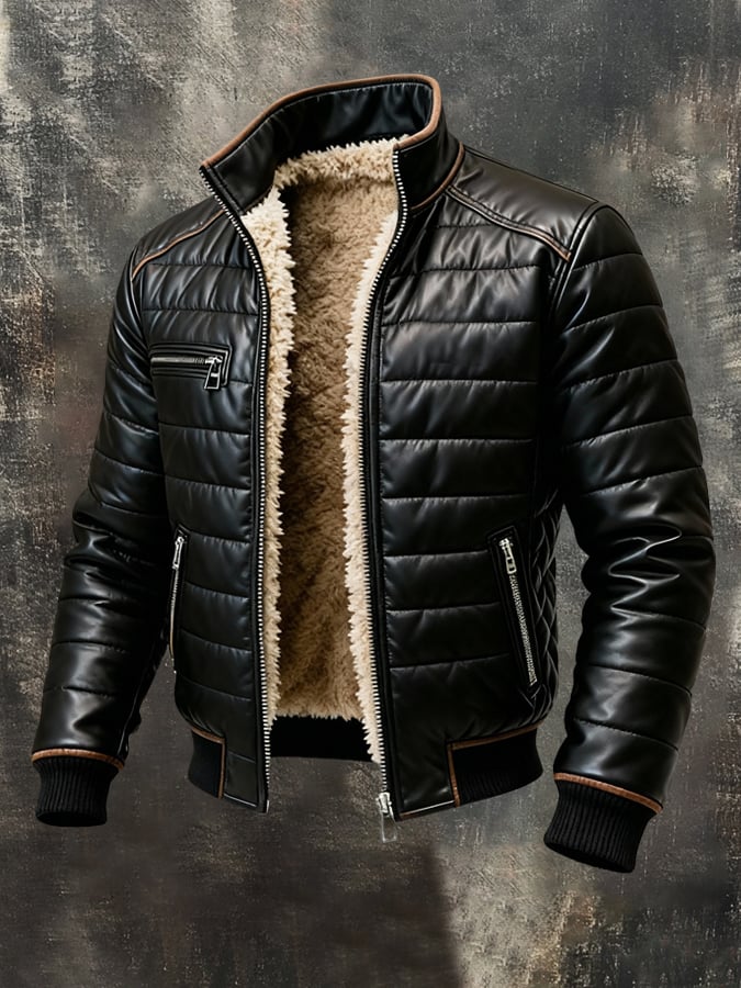 Brunon | Men's Premium Insulated Jacket With Luxurious Plush Lining