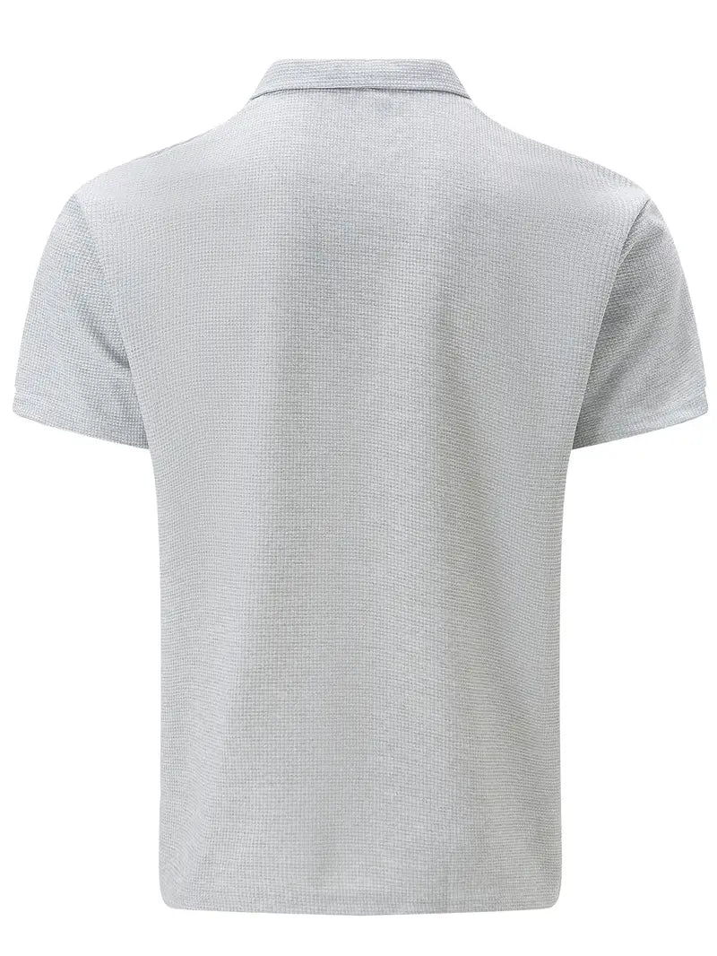 Men's Brit & Boho | The Summer Zip Polo with Short Sleeve