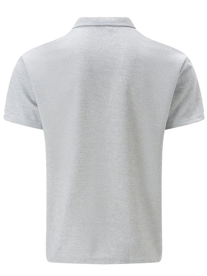 Men's Brit & Boho | The Summer Zip Polo with Short Sleeve