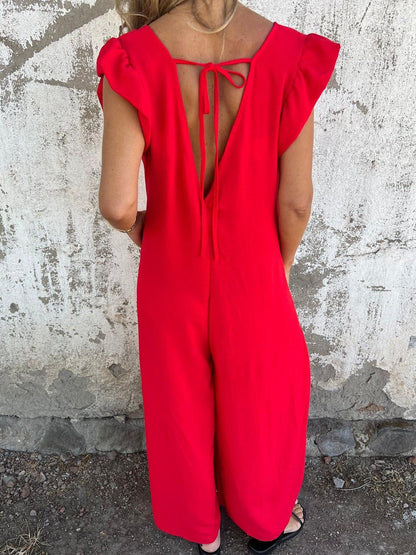 Zayla | Women's Relaxed Chic Leopard Jumpsuit