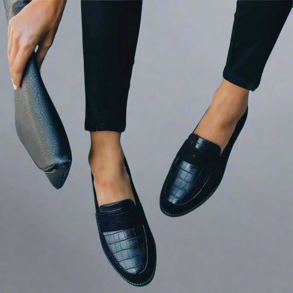 Sanna | Cushioned Slip-On Stylish Premium Loafers