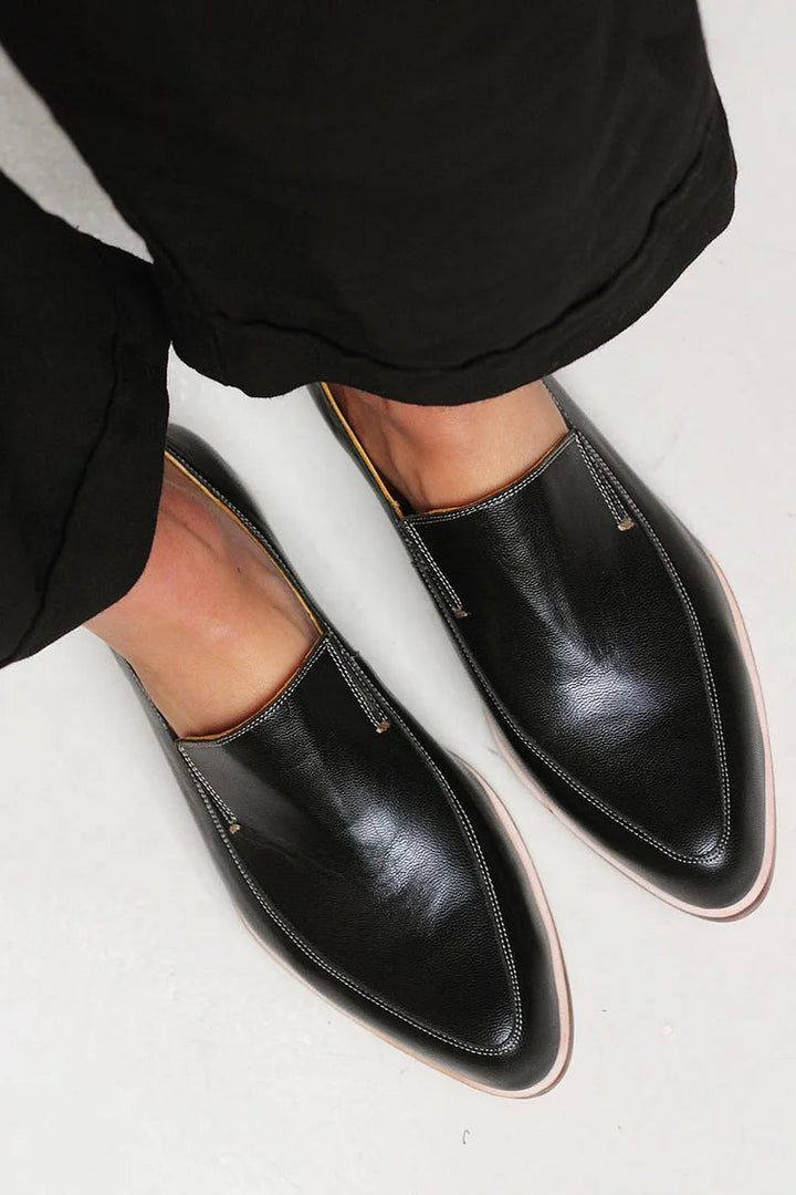 Cushioned Slip-On Elegant Minimalist Loafers