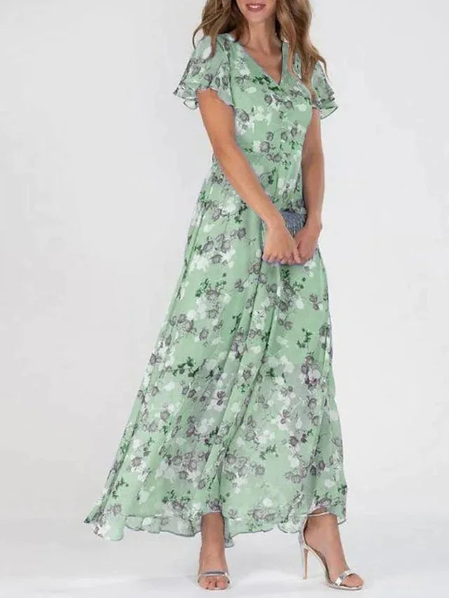 Aurelia | Women's Glamorous Tummy Covering Maxi Dress