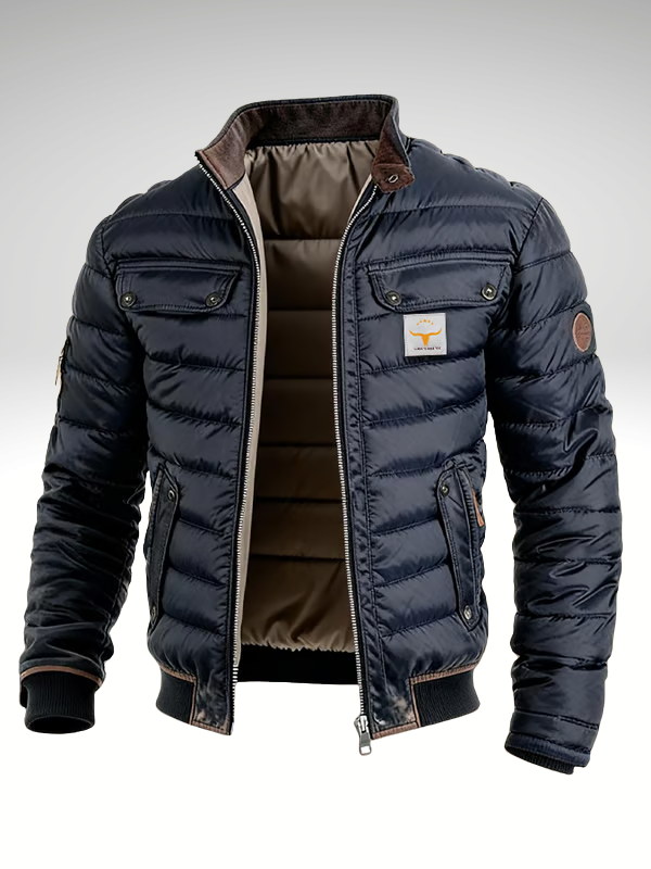 Bram | Men's Luxe Quilted Jacket with Pockets