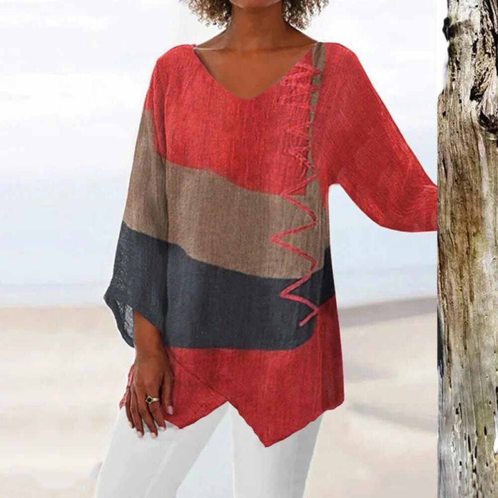 Caitlin | Women's Longline Tummy Covering Blouse