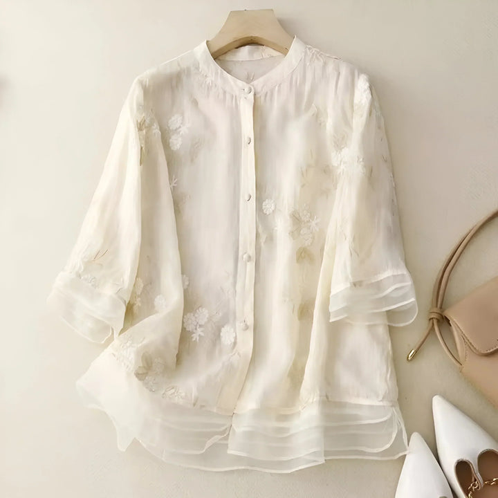 Madeline | Women's Lightweight Blouse with Long Sleeve