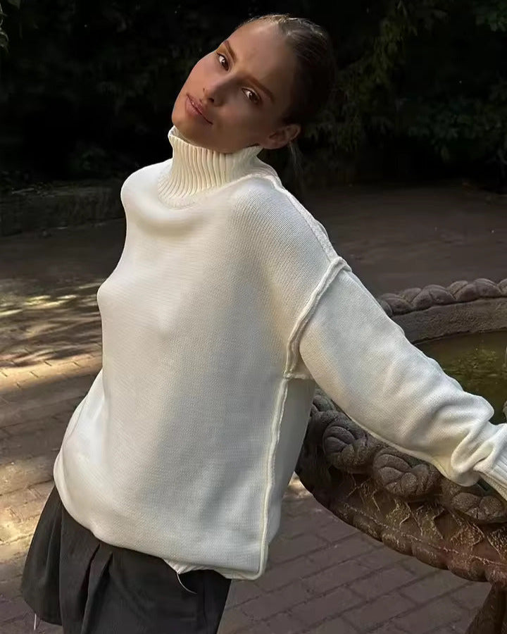 Isabella | Women's Relaxed Roll Neck Jumper