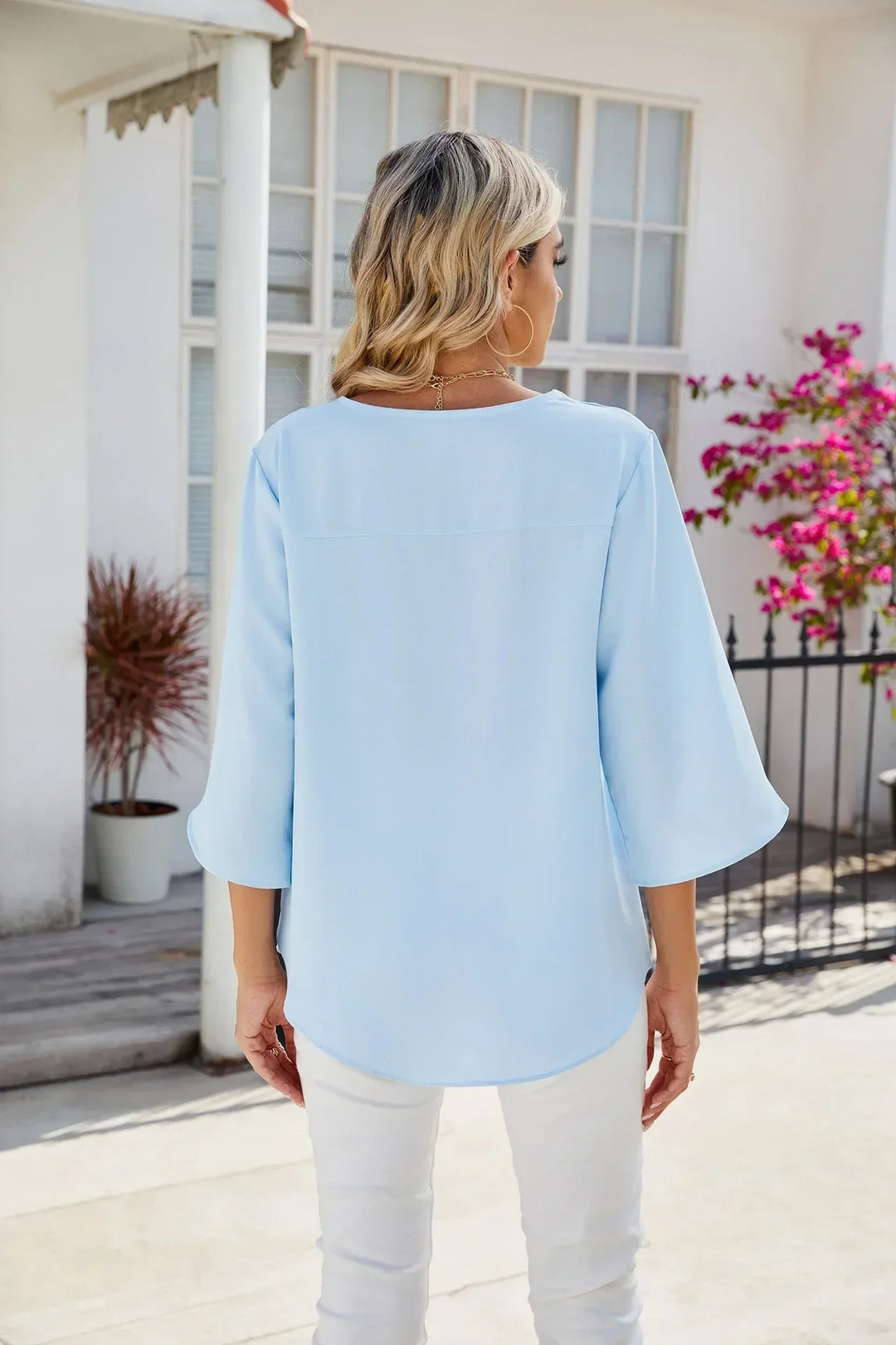 Cara | Women's V-neck Blouse