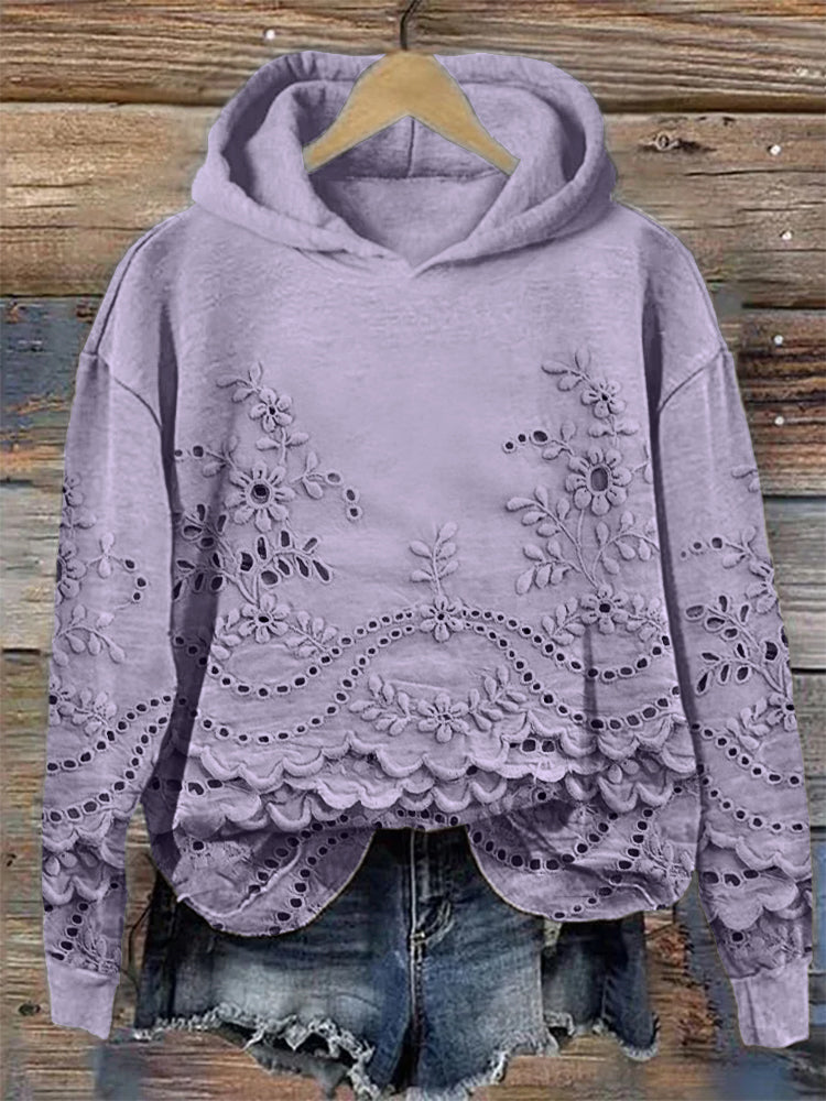 Ravella | Women's Vintage Printed Hoodie