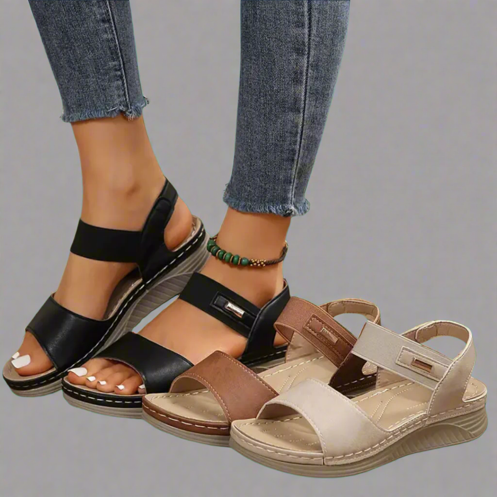 Alwilda | Women's Breathable Open-Toe Comfortable Orthopedic Sandals