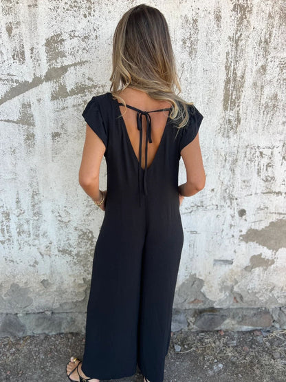 Zayla | Women's Relaxed Chic Leopard Jumpsuit