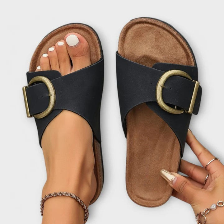 Amber | Women's Slip-Resistant Open-Toe Orthopedic Sandals