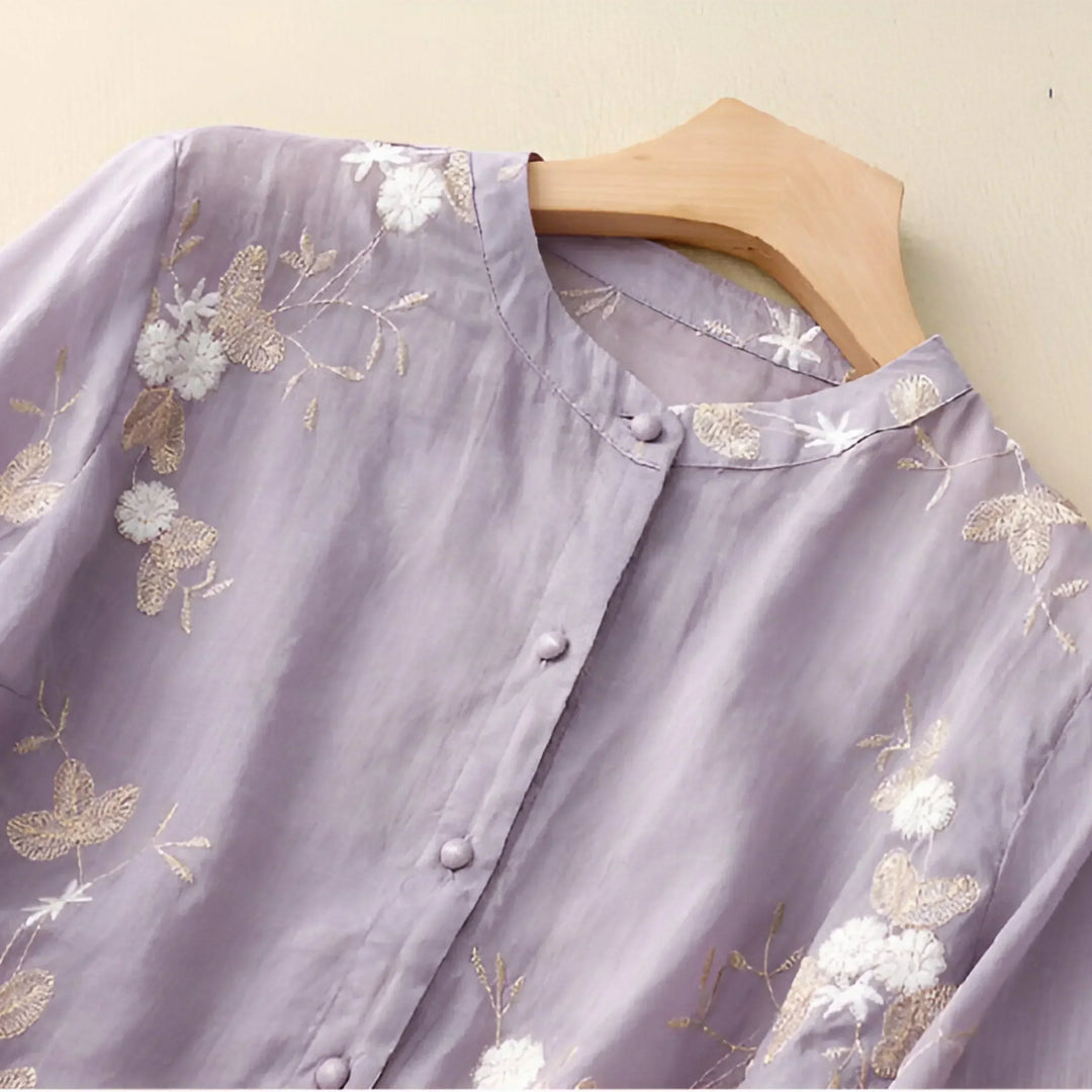 Madeline | Women's Lightweight Blouse with Long Sleeve