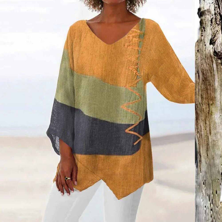 Caitlin | Women's Longline Tummy Covering Blouse
