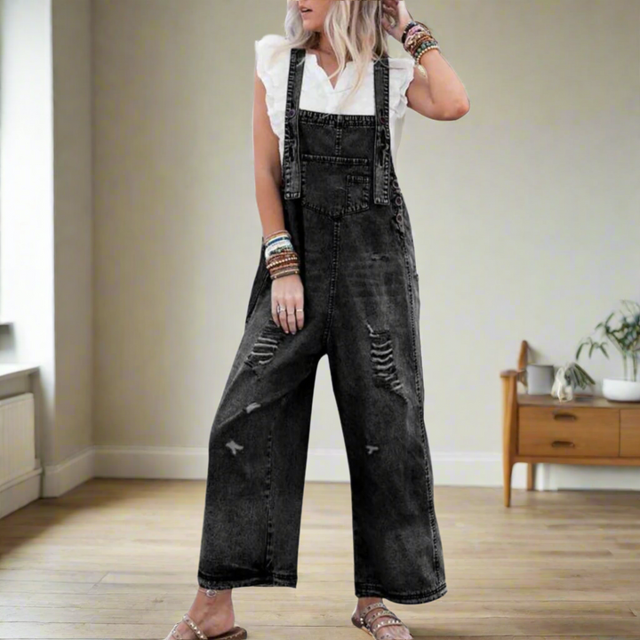 Carmelita | Women's Vintage Wash Adjustable Jumpsuit