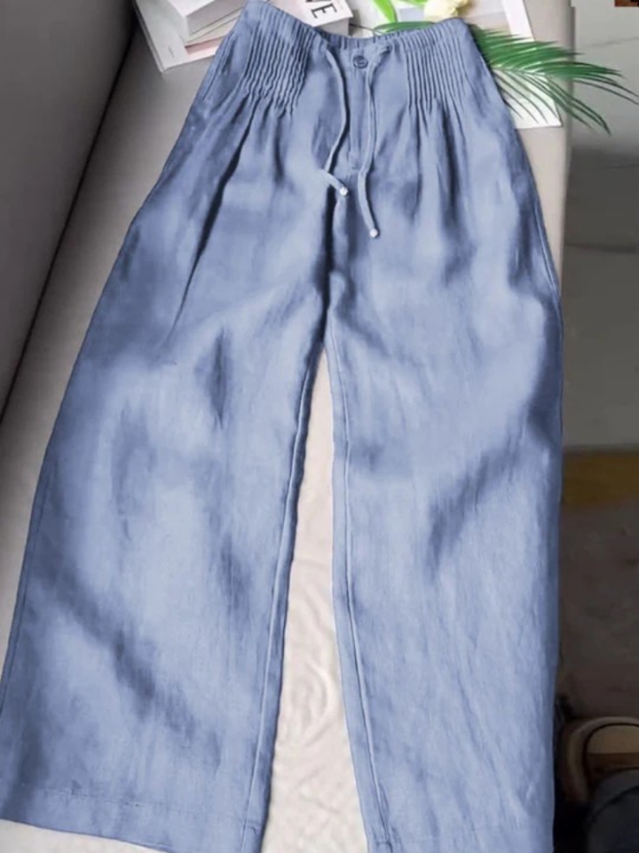 Camille | Women's Elegant Wide-Leg Trousers