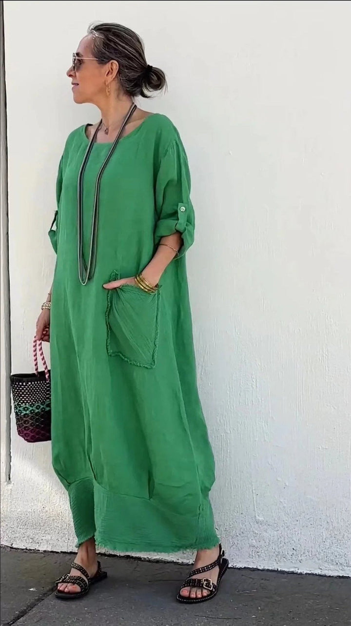 Leonore | Women's Relaxed Breezy Oversized Maxi Dress