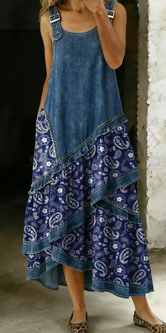 Aria | Women's Creative Patchwork Maxi Gown
