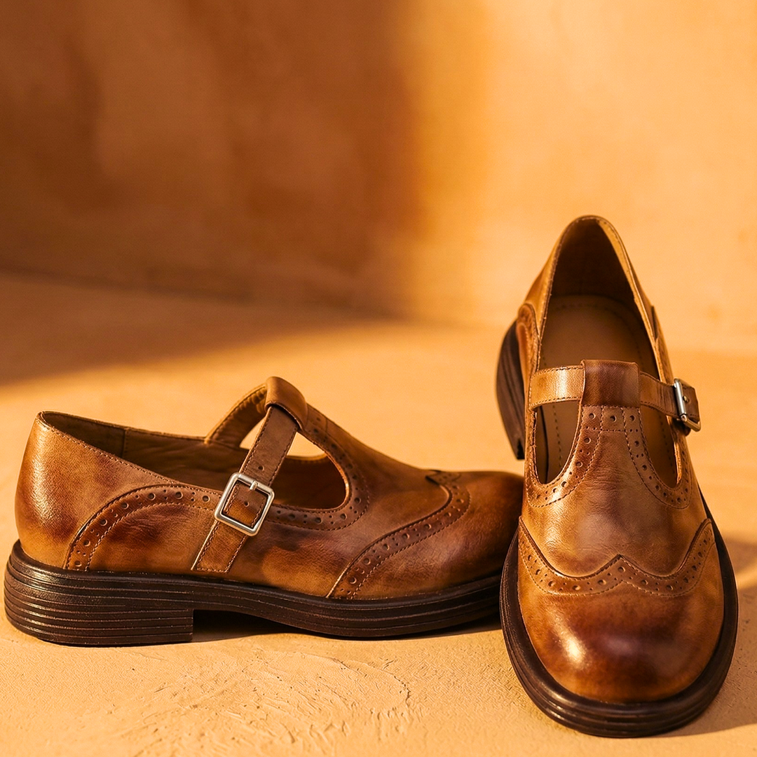Lainey | Orthopedic Leather Loafers