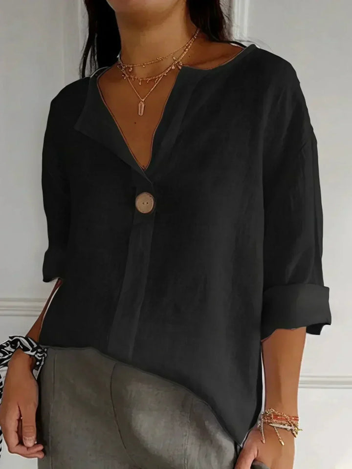 Angela | Women's Casual V-Neck Blouse