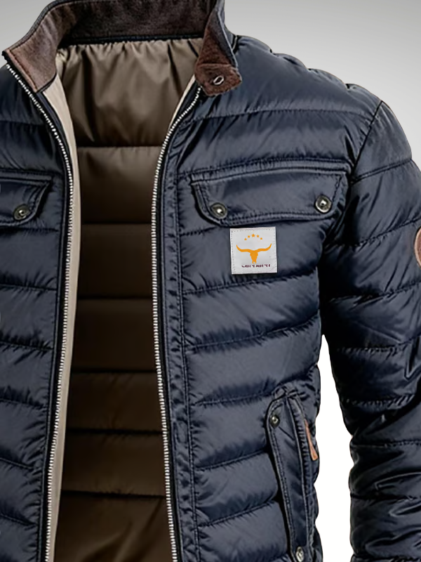 Bram | Men's Luxe Quilted Jacket with Pockets