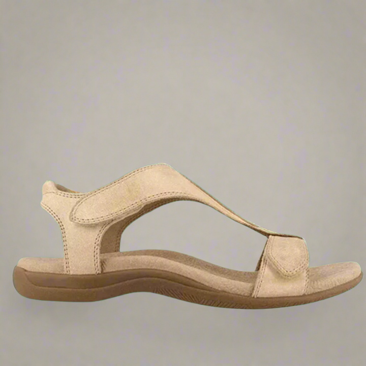 Elsbeth | Women's Cushioned Open-Toe Premium Comfort Sandals for Indoor and Outdoor Wear