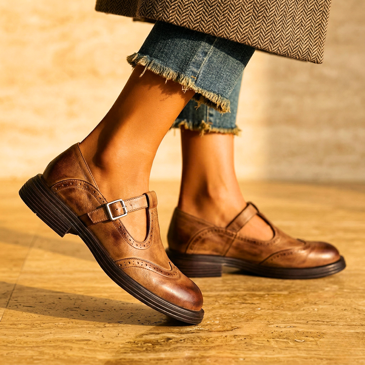 Lainey | Orthopedic Leather Loafers