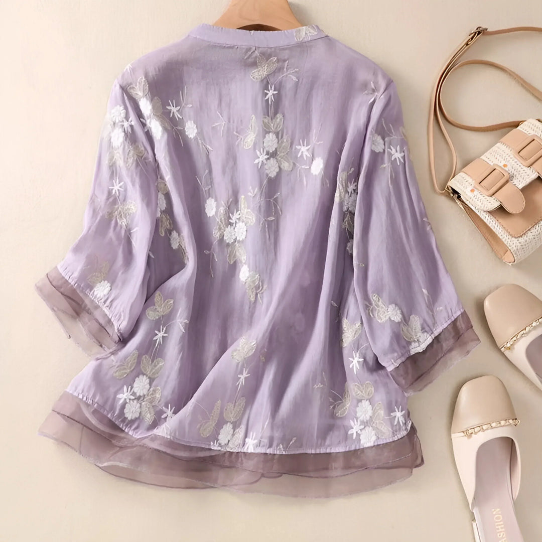 Madeline | Women's Lightweight Blouse with Long Sleeve