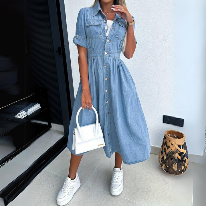 Alissa | Women's Trendy Denim Dress