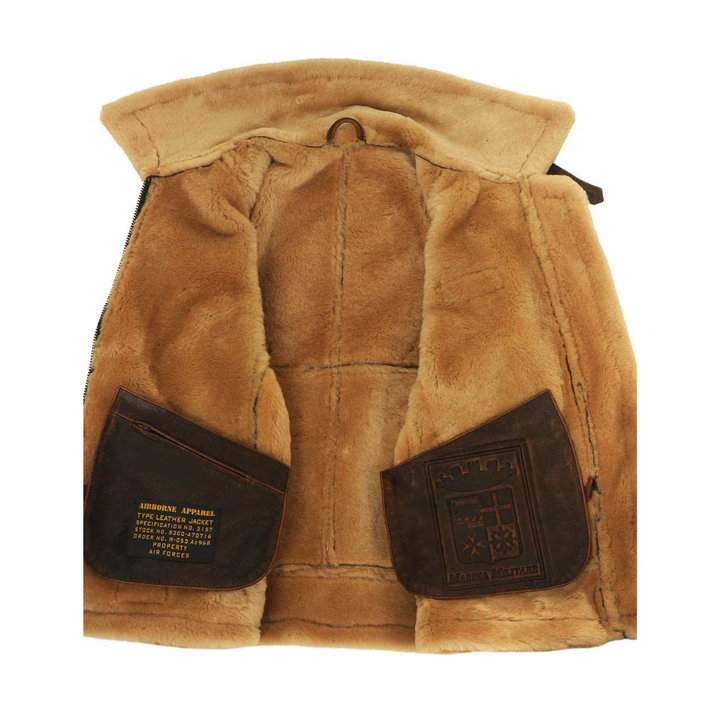 Antonia | Cozy Aviator Jacket with Long Sleeve