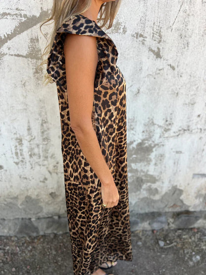 Zayla | Women's Relaxed Chic Leopard Jumpsuit