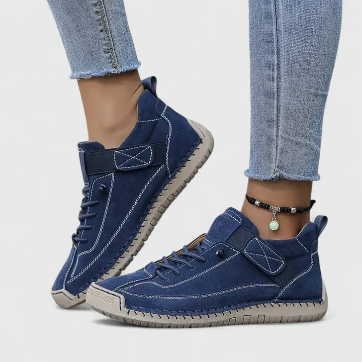 Kimberley | Women's Cushioned Lace-Up Comfy Orthopedic Trainers