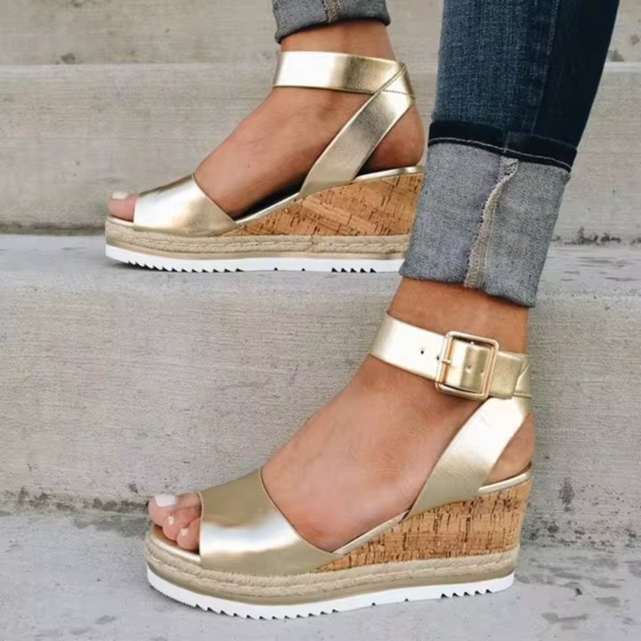 Cassandra | Women's Open-Toe Stylish Wedge Sandals