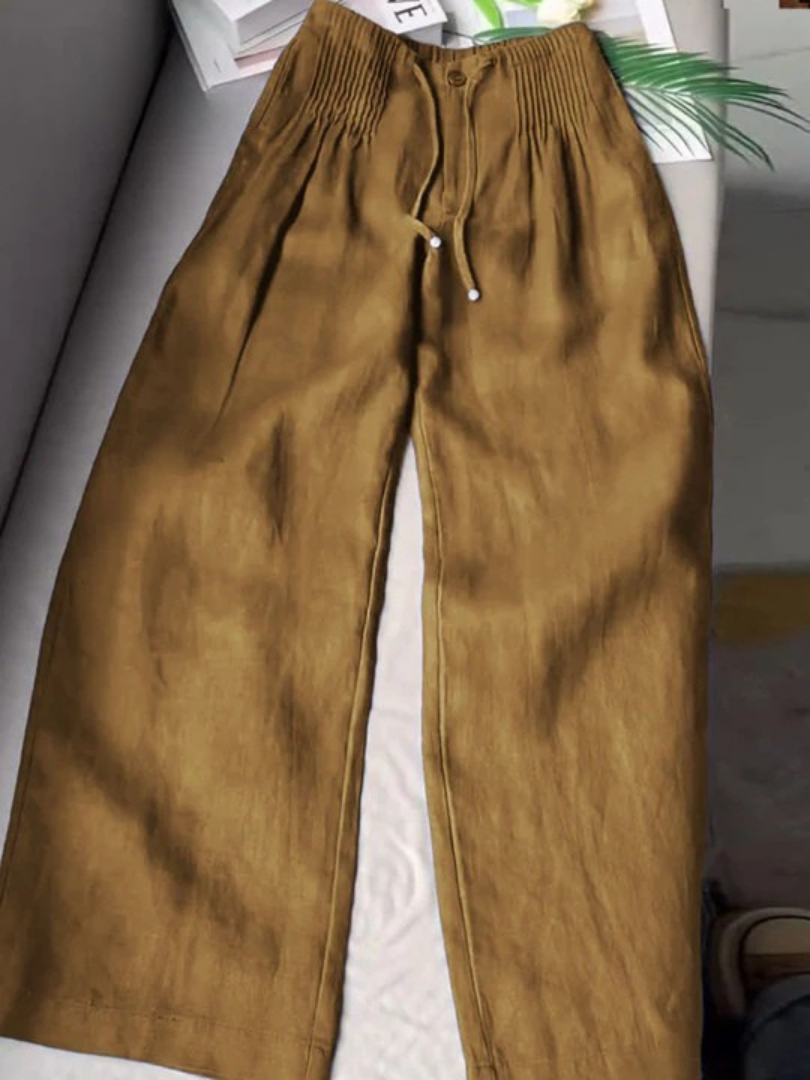Camille | Women's, Blend Wide-Leg Trousers
