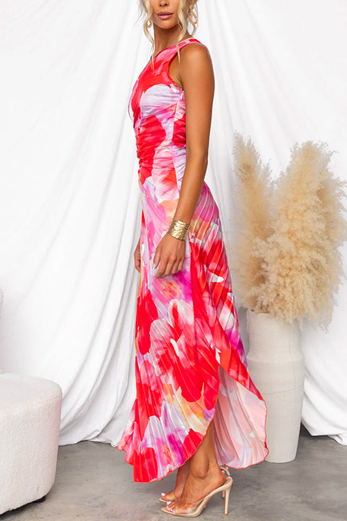 Katie | Women's Pleated Summer Maxi Dress (Almost Sold Out)