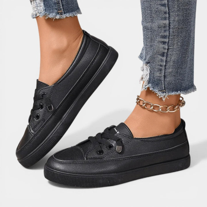 Ana | Orthopedic Flat Lace-Up Shoes