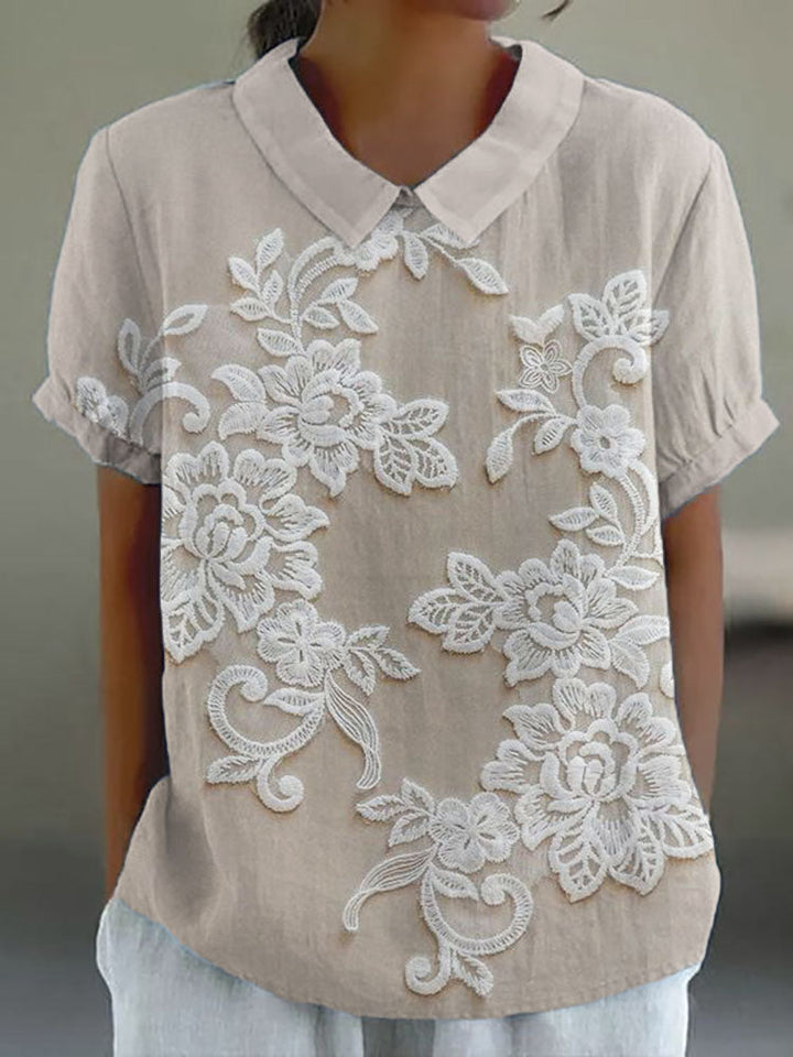 Clarette | Women's Vintage Printed Shirt